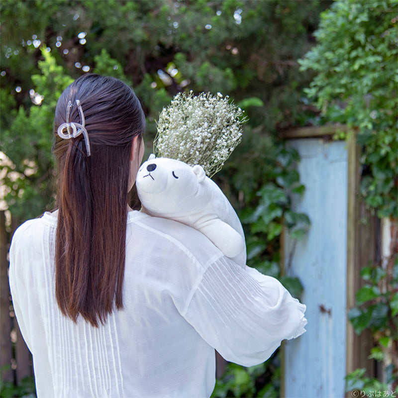 LIV HEART りぶはあと プレミアムねむねむアニマルズ 抱きまくら シロクマ